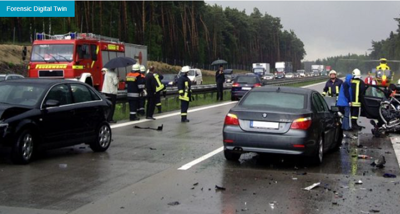 Forensic Digital Twin Blog Article - Tech-powered crash and collision scene documentation